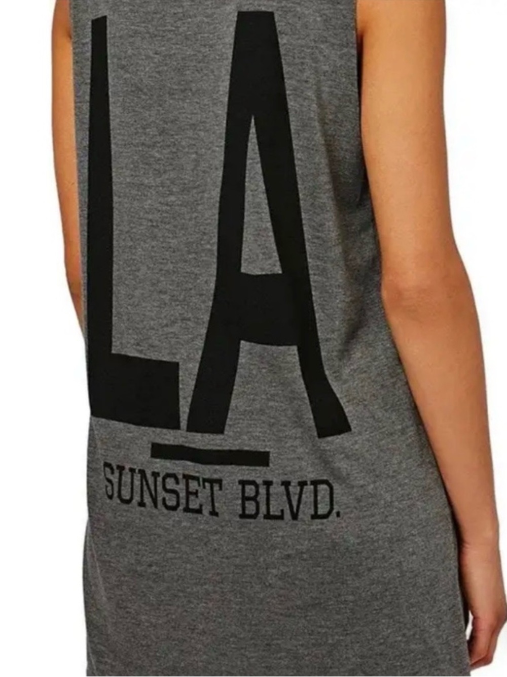 TopShop LA BLVD Muscle Tank Dress